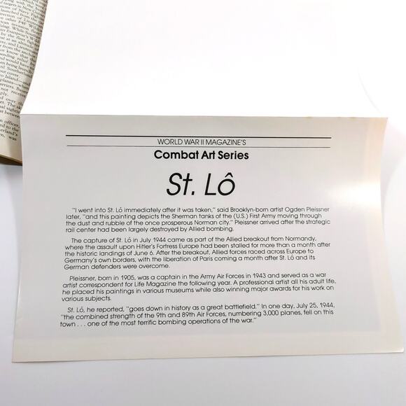 World War II Magazine Premier First Issue Vol 1 No 1 May 1986 w/ Poster Vintage - Picture 5 of 7